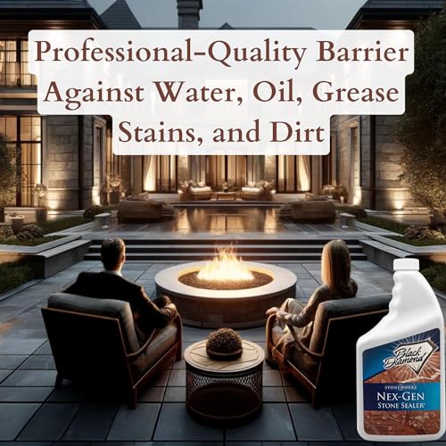 Black Diamond Stoneworks NG-QT Nex-Gen Natural Stone Penetrating Sealer: Long-Lasting Protection Interior And Exterior ; Granite, Marble, Travertine, Limestone, Grout, Tile thumb #6