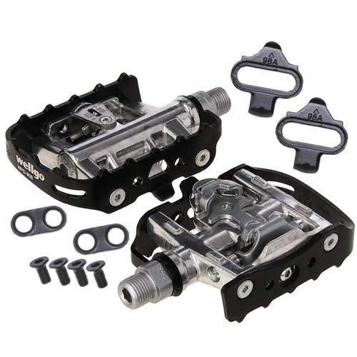 Pedal Sapatilha Clip Plataforma Mtb Rolamento Wellgo Wpd-95b