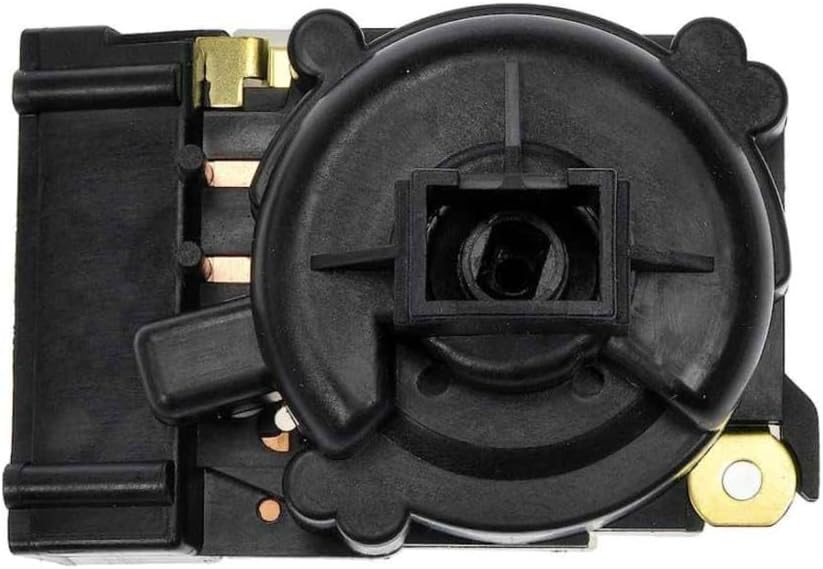 CarLights360 For Jeep TJ 2000-2006 Ignition Starter Switch | Black | Screw Mounting | Blade Terminal | Male Connector | Replacement For 4793576, 4793576AB