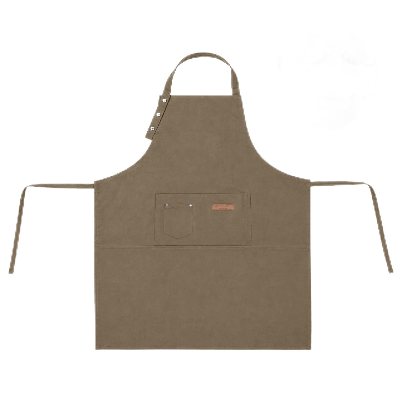 Tablier de menuisier, tablier de ramassage de copeaux de bois, bretelles réglables pour menuisiers, pour homme, grande capacité de rangement, en toile