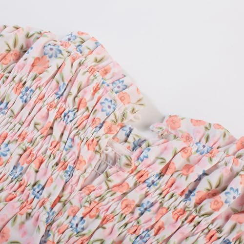 Image of GRACE KARIN Girls Long Sleeve Floral Dress Fall Winter Casual Dresses 6-14Y