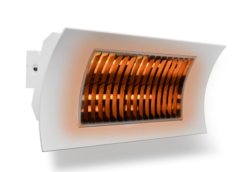 Radialight Chauffage de Terrasse avec Telecommande OASI Blanc 2000W