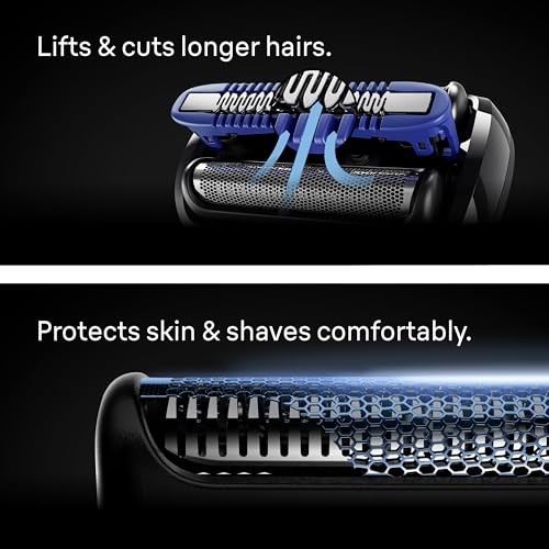 Braun Electric Shaver for Men, Series 7 7171cc, Wet & Dry Shave, Turbo & Gentle Shaving Modes, Waterproof Foil Shaver with Precision Trimmer, Space Grey - image 8