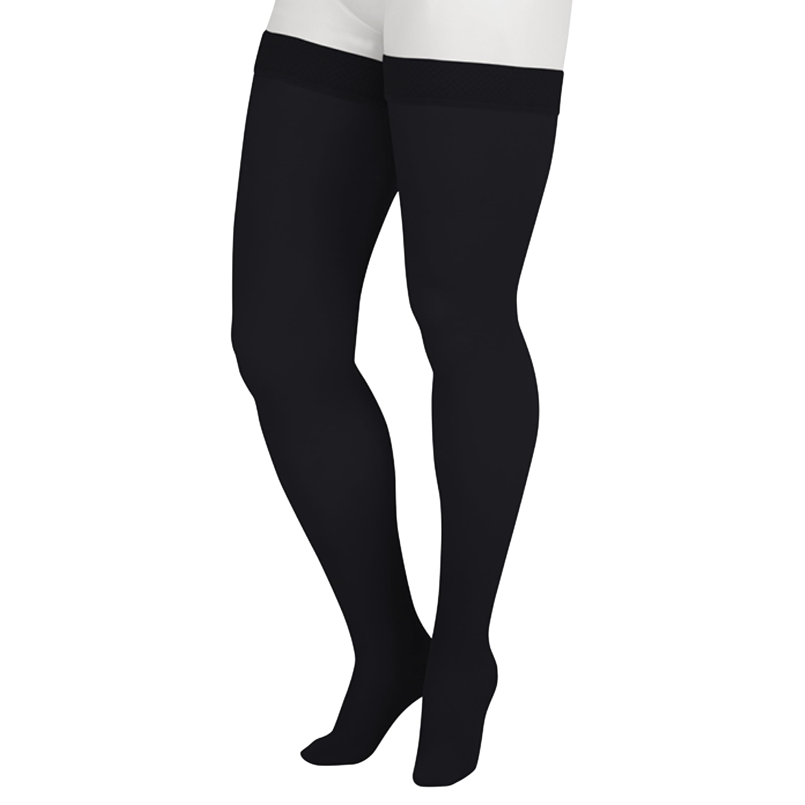 Juzo Soft 2000 Thigh-High Compression Stocking 15-20 mmHg Closed Toe, Reg