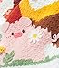 SWEEGICC Handmade Animal Garden Baby Blanket – Cozy Crocheted Blanket for Kids, Colorful Nursery Decor, 100% Soft Cotton, Perfect Baby Shower Gift
