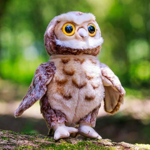 Tobar Animigos World of Nature TAWNT OWL Plush Toy