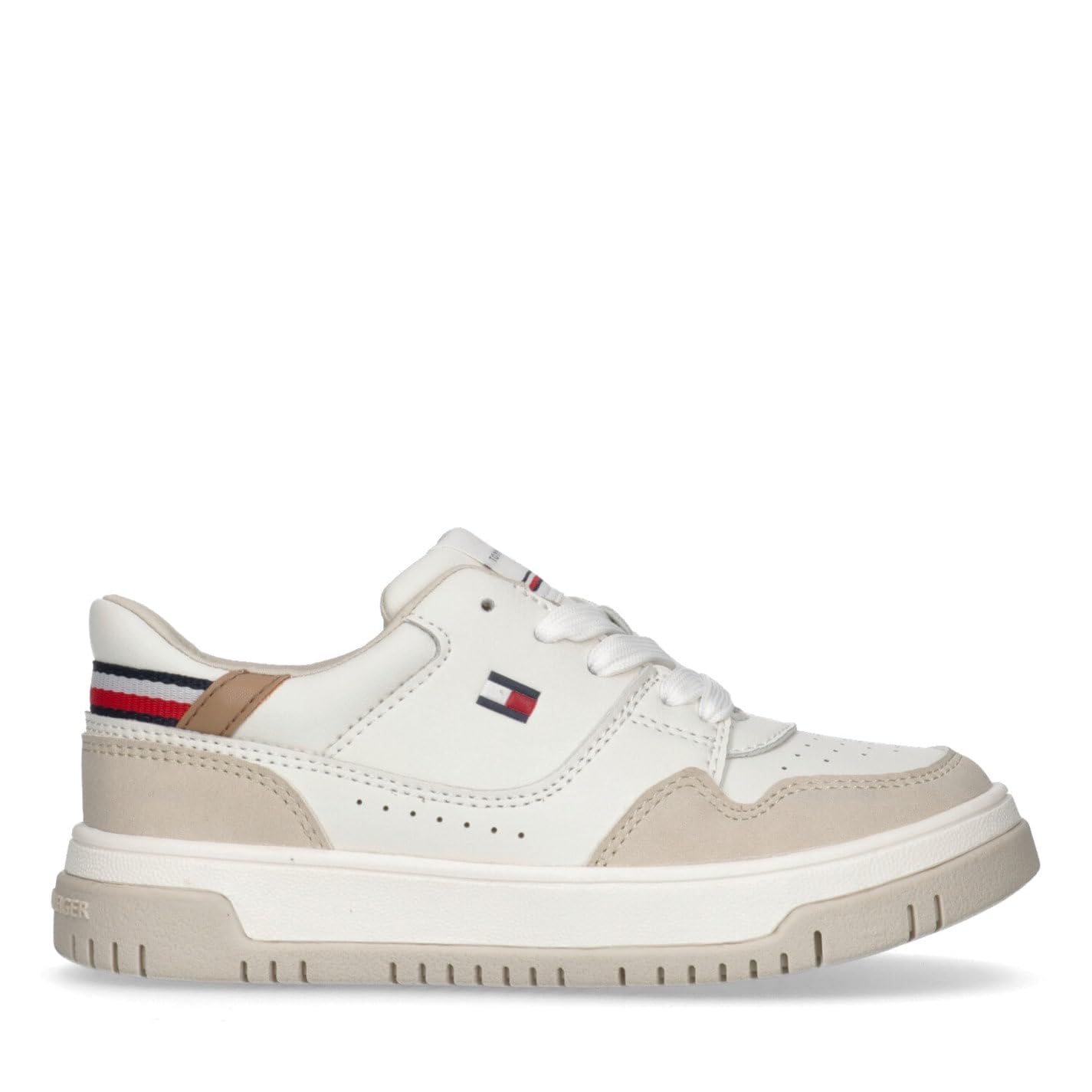 Tommy Hilfiger Zapatillas bajas de encaje de corte bajo para niños