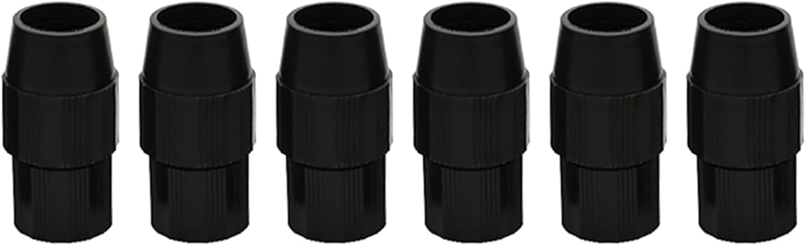 6PCS Reducing Telescopic Tube Connector Net Pole Locator Telescoping Pipe Adapter Fixed Lock Buckle Clamp Joint Parts for DIY Outdoor RC Model Toy 6pcs 25-28mm