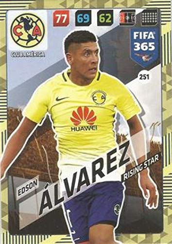 2017-18 Panini FIFA 365 Adrenalyn XL #251 Edson Alvarez Club America Made in Italy by Panini S.p.A Modena Futbol Soccer