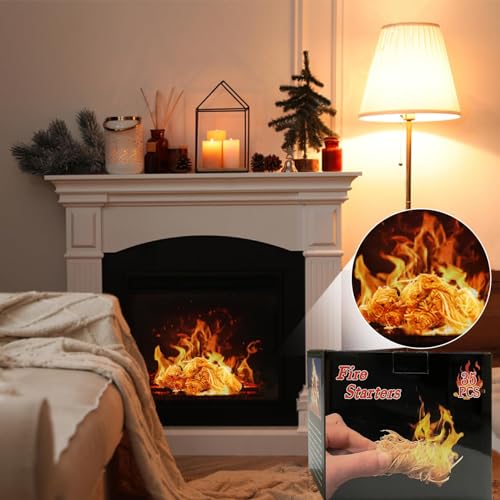 Fire-Starter-35-pcs-Natural-Fire-Starters-for-fireplace-Campfires-GrillCampingIndividually-Wrapped-Tumbleweed-Fire-Starter