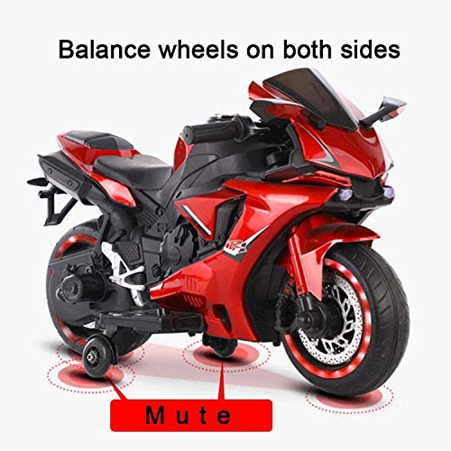 RSTJ-Sjap 12V-Kinder-Off-Road-Motorrad, Manuelles Getriebe, Elektrisches Motorrad Für Kinder Mit LED-Rädern Und… – Bild 3