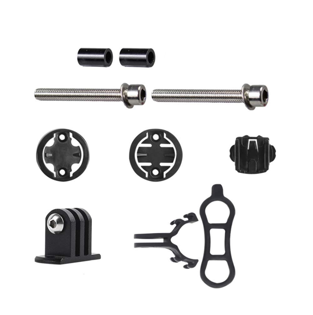 Sostegno da Bici per GPS, Supporto Manubrio per Garmin Edge/Bryton Rider/CatEye Porta navigatore Bike Computer
