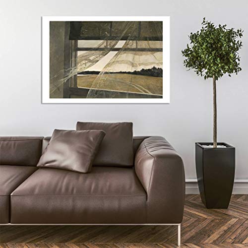 Andrew Wyeth Wind from the Sea giclée œuvre d'art nostalgique XL - 5