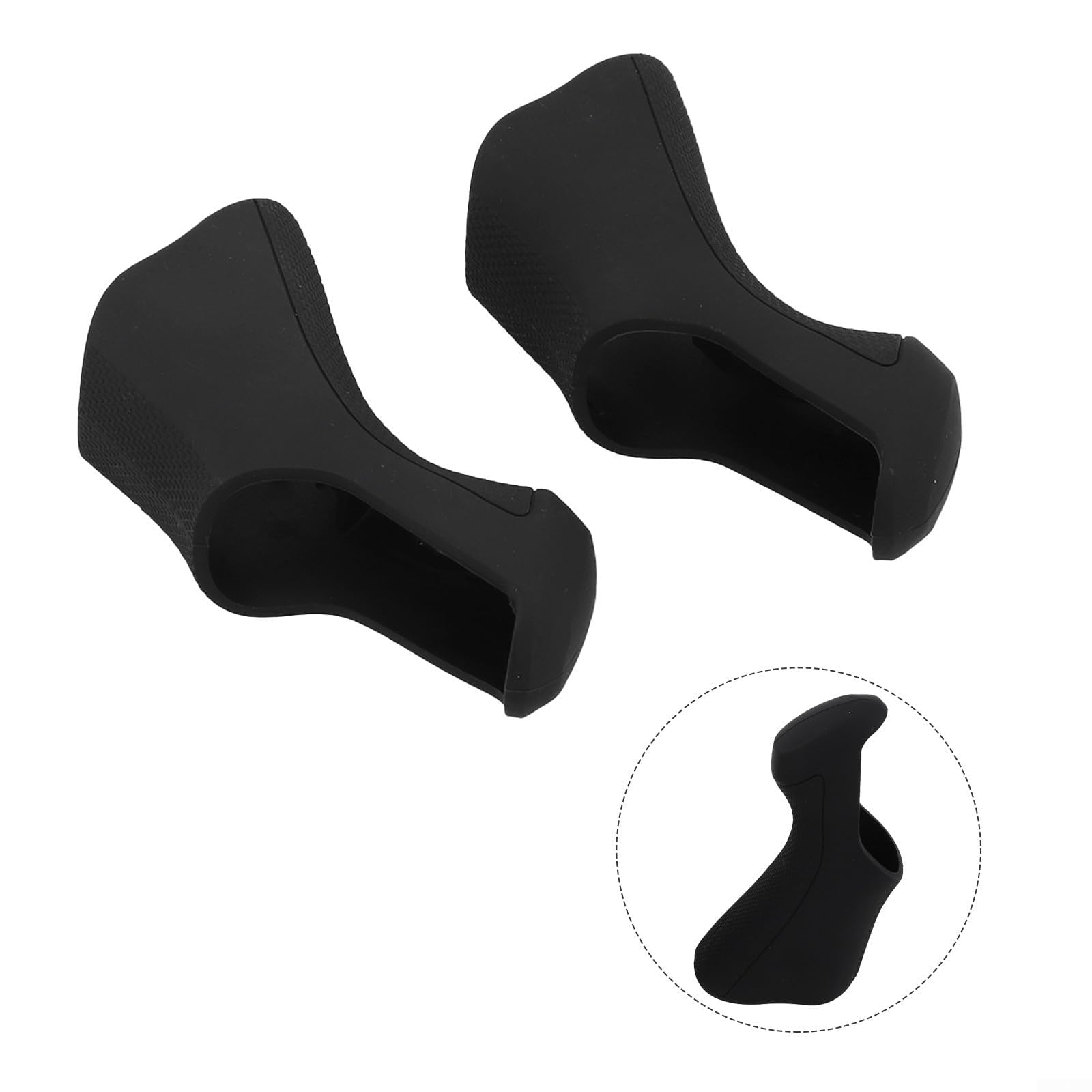 1 paio di coperture per leva del cambio del freno della bici per Y00S98060, per parti del freno Ultegra Di2 ST-6870, materiale in gomma