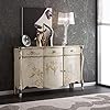 Buffet 3 portes 3 tiroirs en bois massif style classique
