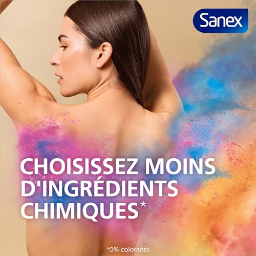 Sanex déodorant spray sans sels d'aluminium zéro 0% 200ml - vue 4