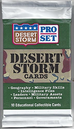 Pro Set Desert Storm Trading Cards Box - Image 5