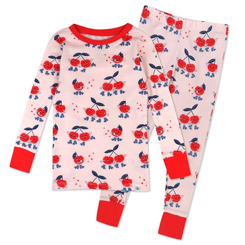 Image of HonestBaby Baby, Toddler and Kids' 100% Organic Cotton Celebration 2-Piece Pajamas