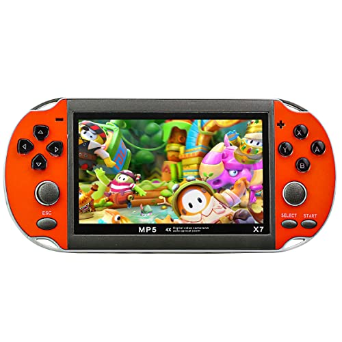 image for Fsjun Handheld Game Consoles Double Rocker 8GB 4.3 Inch Screen 2000+ C