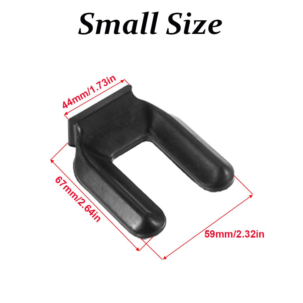 4 Pcs Anti-Slip Furniture Wheel Stops for Diameter 50mm Wheels, Wheel Stoppers for Rolling Furniture Refrigeration Equipment - Image 2