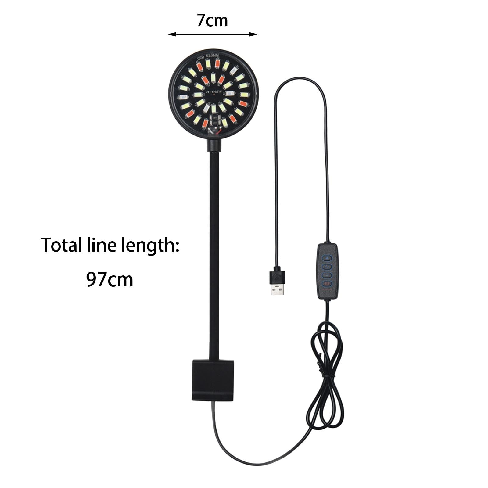 10 Set di Luce LED Acquario Luce Serbatoio di Pesce per Acqua Dolce Serbatoio Accessori Paesaggio Cambiare Colore