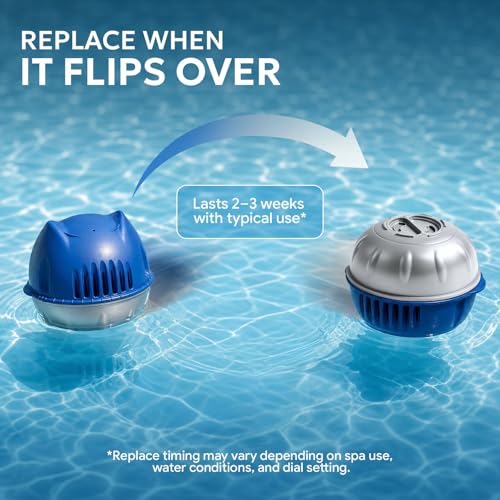 Image of Hot Tub Cartridge Replacement for Ease Floating System 6 Pack