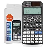 Calculadora Científica de Engenharia 522 Funções, Branca,17 * 8 * 1cm, Calculadora Cientifica, Calculadora Financeira, Calculadora Escolar, Calculadora Gráfica