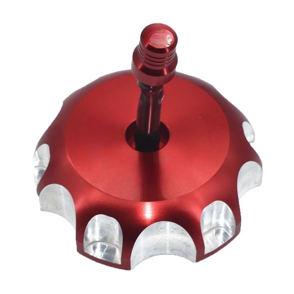 Alluminio Billet Materiale Gas Carburante Benzina Tappo Serbatoio Coperchio XR CRF CRF250R CRF250X CRF450R CRF450X XR250 XR650 XR600 XR400 Moto Rosso tappo serbatoio moto