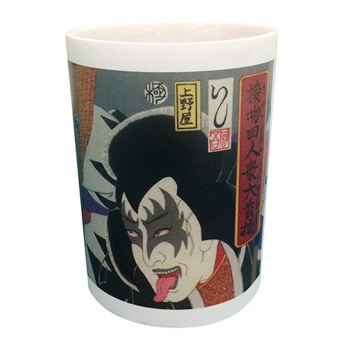KISS EXPO TOKYO 2016 地獄の博覧会限定浮世絵柄湯呑 Amazon | KISS EXPO TOKYO 2016 地獄の博覧会 浮世絵柄湯呑 | 湯呑み