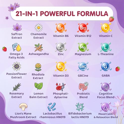 GZ Haoyuan Saffron Cognitive Support Gummies