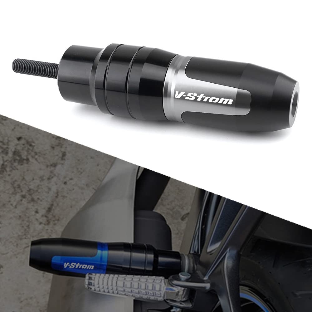 Tapas De Extremo De Manillar PUCIO Para Suzuki V-Strom 250/650/1000 - Aluminio CNC, 22mm, Protección Y Estilo