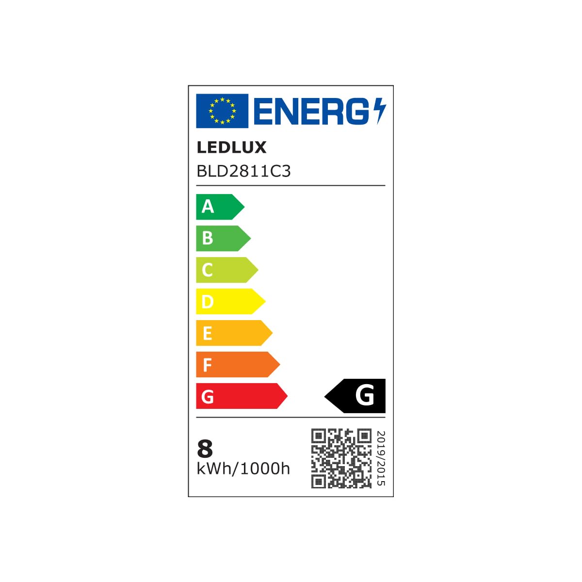 LEDLUX Tira LED dinámica IC WS2811, 24 V, 10 metros, 8 W/M, CRI > 90, IP20 800 LM/M, efecto secuencial progresivo gradual (blanco cálido 3000 K)
