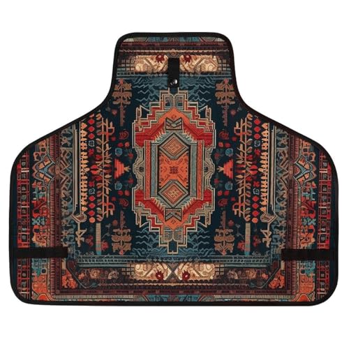 Delantal con diseño mexicano y 8 bolsillos ajustable miniatura 1