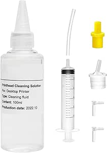 OGOUGUAN Printhead Cleaning Kit for HP Canon Brother 8600 8610 8620 ...