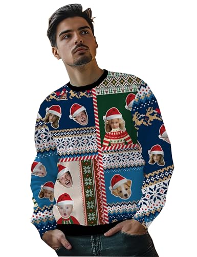 Custom Ugly Christmas Sweater-Personalized Funny...