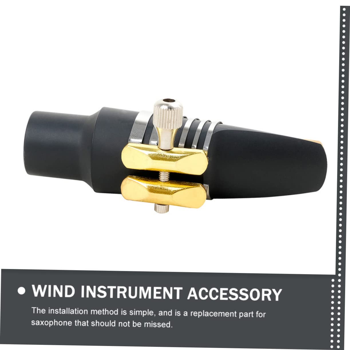 ibasenice 2stücke Edelstahl Saxophon Clip Robuste Halterung Für Altsaxophon Langlebiges Zubehör Für Musikinstrumente Für Saxophon-enthusiasten Und Musiker Silberne Farbe