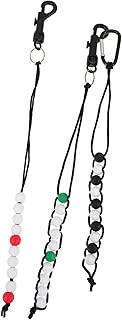 LAPYAPPE Golfs Counter 3pcs Golf Scorer Beading Tools Ladies Golf Billiards Accessories Golfing Accessory Beads Golfs Ball Counter Bead Golfing Counter Bead Golf Counter