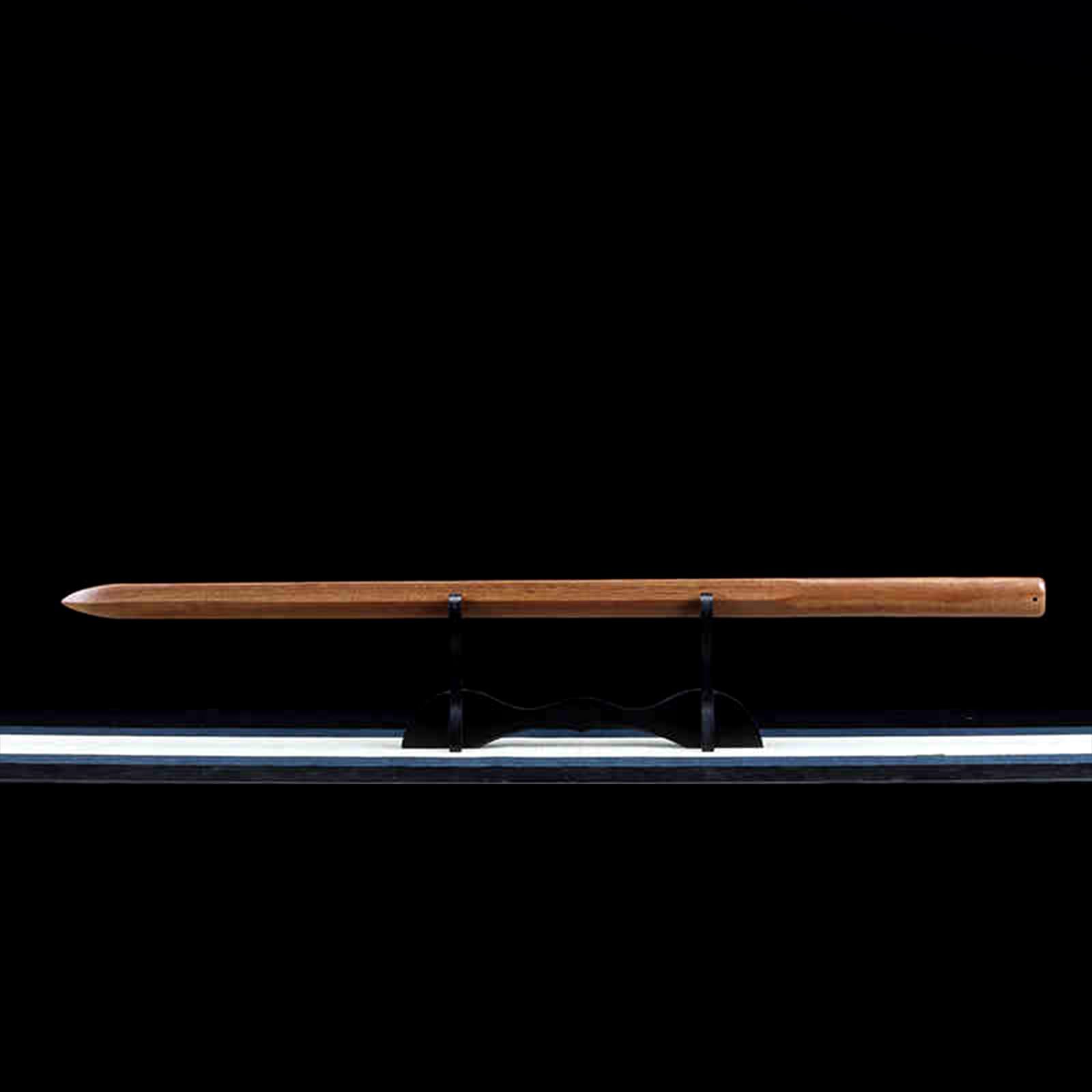 Katana en Bois Naturel,bokken Fait Main,Sabre Droit en Bois de 100 cm,Sabre d'entraînement aux Arts Martiaux pour Cosplay,Exposition,Pratique du Kendo,Cosplay.