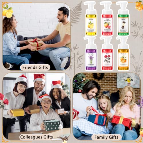Image of 6 Pack Natural Citrus Scent Foaming Hand Soap with Pump, 8.75 Fl.oz