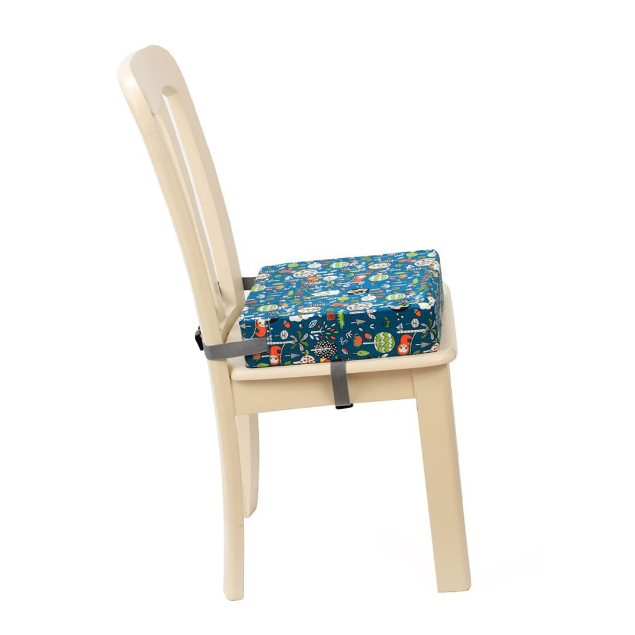 Cuscino Rialzo Sedia per Ragazzo Ragazza, Leggero e Comodo, Facile da Pulire Riporre, per Casa e Ristorante, Verde