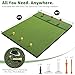 Fanshaw Premium Dual-Turf Golf Mat: 5x4ft 1.57 Inch Thickened for Backyard, Driving Range, Indoor & Outdoor Practice Hitting, Swing & Chipping, Ideal Gifts for Men Dad