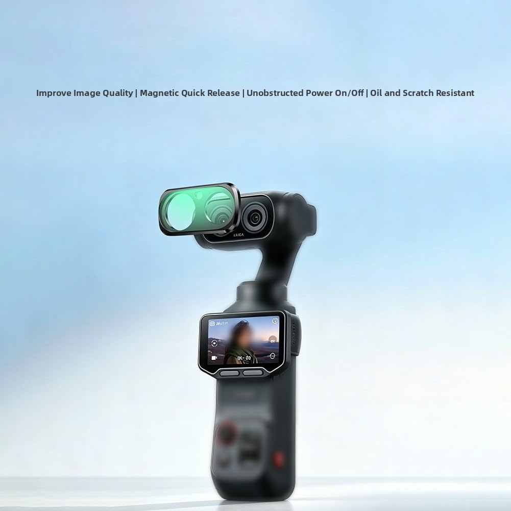 Filtry do aparatu fotograficznego ze szkła optycznego do Insta360 Luna i ultra, CPL UV ND, zestaw akcesoriów do fotografii sportowej na świeżym powietrzu, kompaktowa przenośna konstrukcja (B)