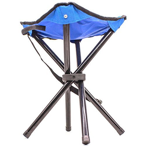 Cadeira Dobrável Camping Praia Pesca Banqueta 4 Pés suporta até 100kg GT243 - Lorben