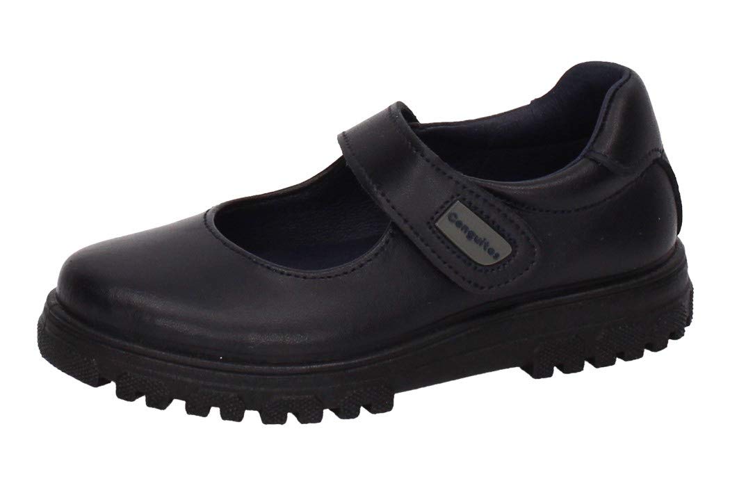Conguitos Colegial Velcro, Zapatos de Cordones Derby Niños