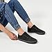 BENPAO Mens White Casual Shoes All Black Fashion Sneakers for Men Low Top Lace Up Canvas Shoes(Full Black,us09)