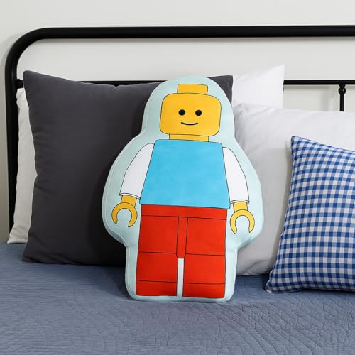 Almohada de figura Lego 38 cm x 26 cm reversible miniatura 6