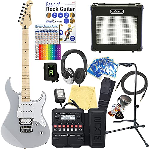 YAMAHA PACIFICA 112VM GRY パシフィカ エレキギター 初心者 入門 18点セット 【ZOOM G1XFour マルチエフェクター付】