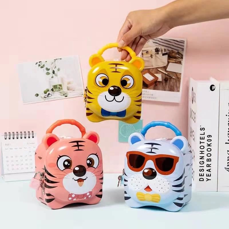Farben Piggy Bank with Lock and Key, Animal Face Design, for Kids, Boys and Girls (B0D54K5F4C) Amazon Price History, Amazon Price Tracker