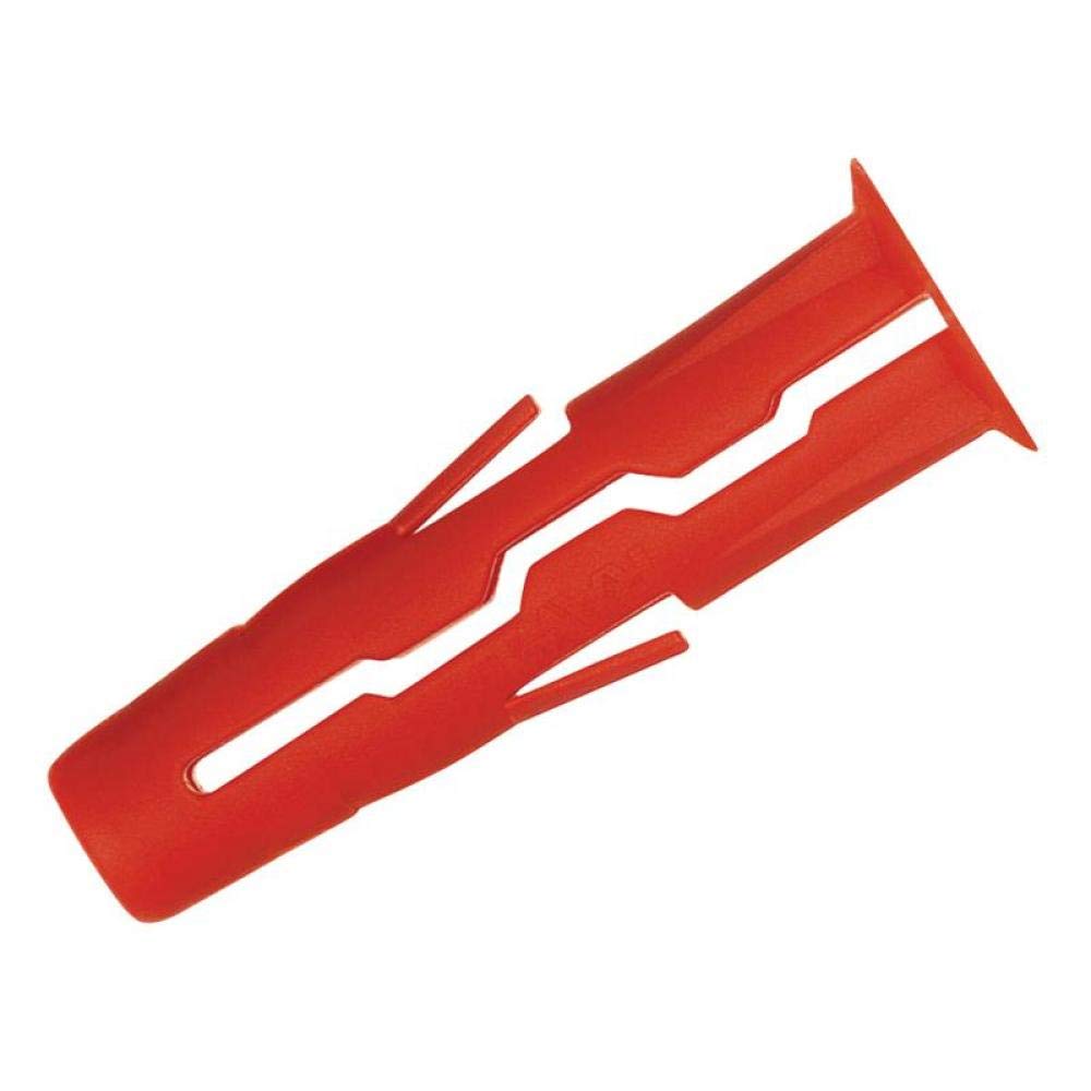 Rawlplug 68517 6 x 28 mm Uno Multi-Purpose Plug - Red (Bag of 1000) (1000 pieces)