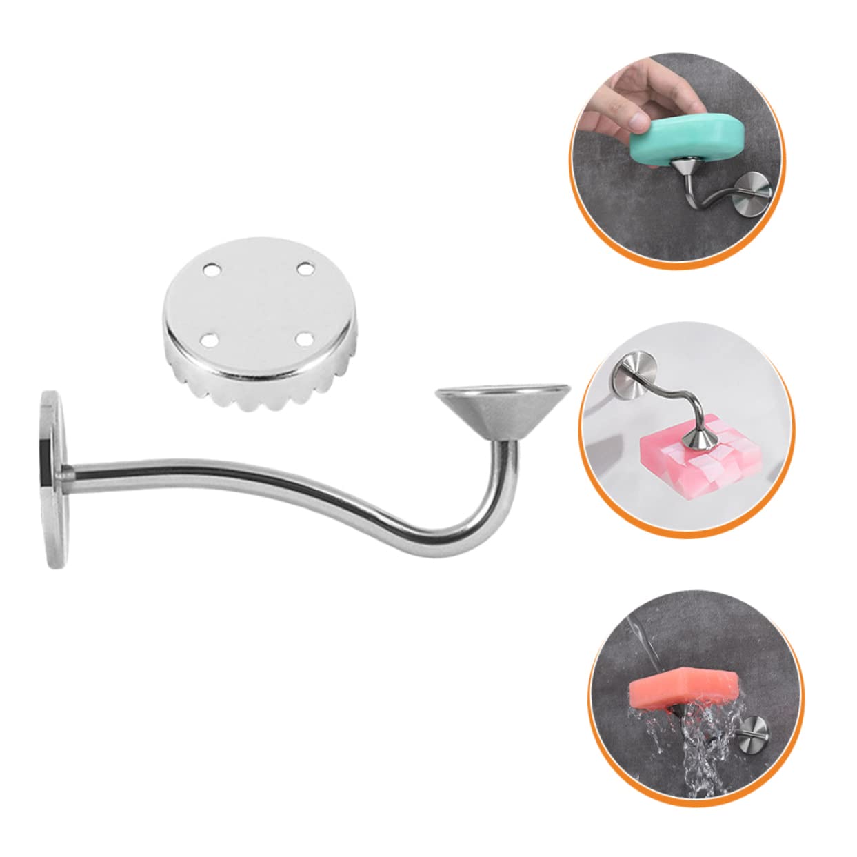 Portasapone Da Parete Magnetico Robusto E Attraente Per Riporre Facilmente Il Sapone